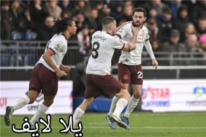مباراة مانشستر سيتي ولوتون تاون والقنوات الناقلة